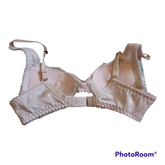 The Little Bra Company Pink Mercedes Petite Demi Push Up Bra - Size 28A - Picture 3 of 7